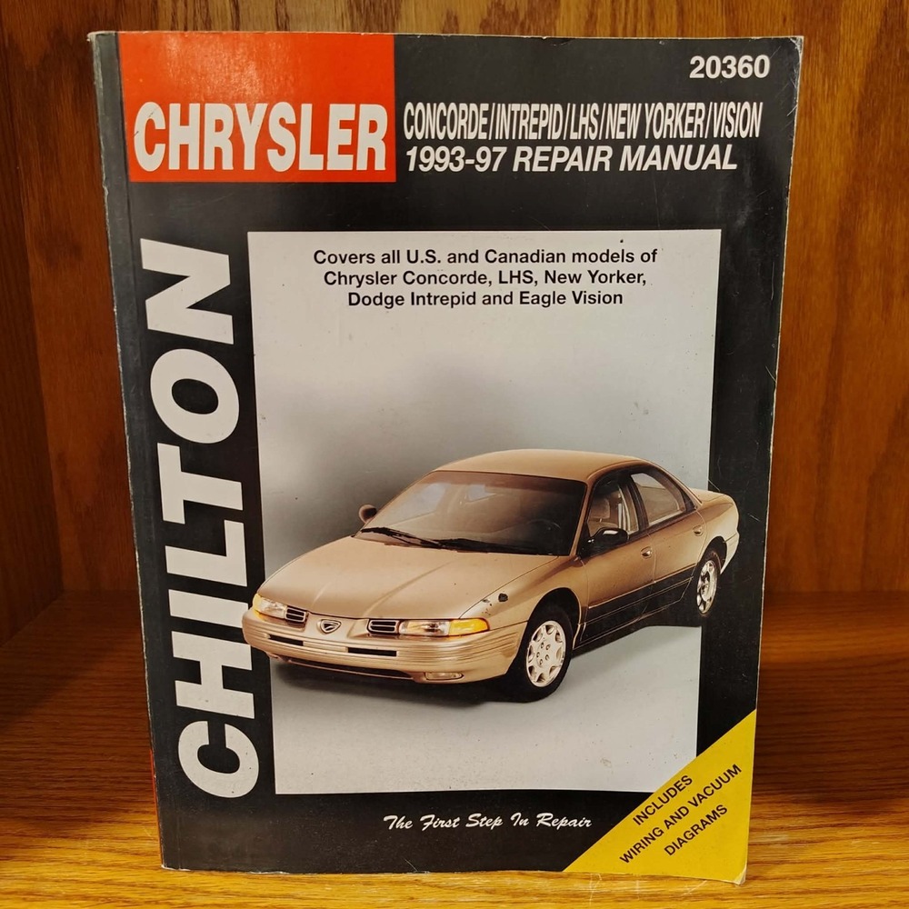 Chilton (20360) Chrysler Concorde Intrepid LHS New Yorker EAGLE Vision 93-97